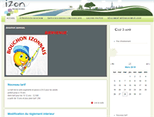 Tablet Screenshot of bouchon-izonnais.izon.fr