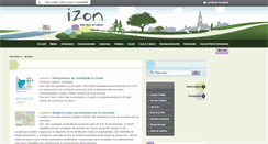 Desktop Screenshot of izon.fr
